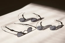 Load image into Gallery viewer, Tiny Rectangular Spectacle Sunglass with Sliding Temples - Kane