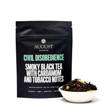 Load image into Gallery viewer, Civil Disobedience - Smoky Cardamom Black Tea