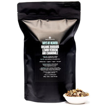 Load image into Gallery viewer, Days of Heaven - Rhubarb Verbena Chamomile Tea (Caffeine Free)
