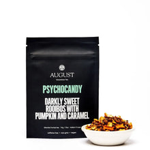 Load image into Gallery viewer, Psychocandy - Roasted Pumpkin Caramel Rooibos Tea (Caffeine Free)