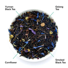 Load image into Gallery viewer, Black Metallic - Violet Elderberry Black Tea (15 Tea Bags)