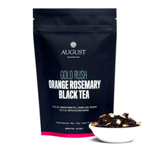 Load image into Gallery viewer, Gold Rush - Orange Rosemary Caramel Black Tea