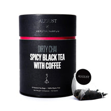 Load image into Gallery viewer, Dirty Chai - Spicy Black Tea With Coffee (15 Tea Bags)