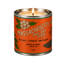 Load image into Gallery viewer, Massachusetts State Candle