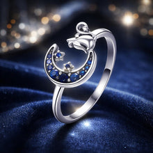 Load image into Gallery viewer, S925 Sterling Silver Oxidized Pavé Setting CZ Ring