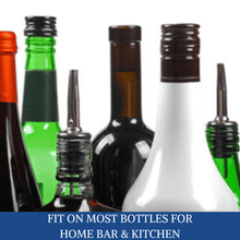 Load image into Gallery viewer, 12 Pack Stainless Steel Classic Bottle Pourers