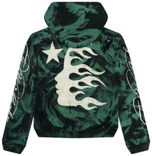 Load image into Gallery viewer, Hellstar Marble Paradise Hoodie 'Green/Black'