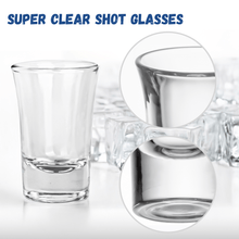 Load image into Gallery viewer, 1.5 Oz Shot Glasses Set Of 8 With Heavy Base Shot Glass Set - Clear