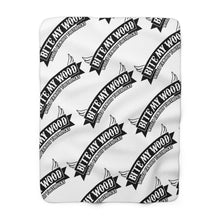 Load image into Gallery viewer, BiteMyWood Sherpa Fleece Blanket