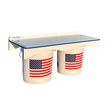 Load image into Gallery viewer, Made in the USA | Premium Double Bucket 33" Raised Fillet Table Cutting Board