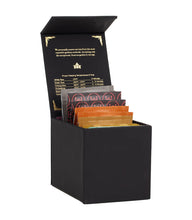 Load image into Gallery viewer, Harney Heritage – Herbal & Decaf Teabag Sampler Black Box