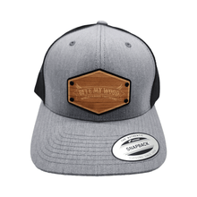 Load image into Gallery viewer, BiteMyWood Curved Bill Snapback Trucker Hats Available In 5 Colors from Union Standard
