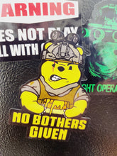 Load image into Gallery viewer, STICKER - No Bothers Given Tactical Pooh Bear Slap - Embrace the Honey Hunt