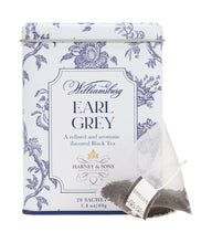 Load image into Gallery viewer, Williamsburg Earl Grey, Tin of 20 Sachets