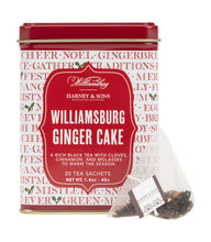Load image into Gallery viewer, Williamsburg Ginger Cake, Tin of 20 Sachets