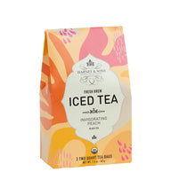 Load image into Gallery viewer, Peach Fresh Brew Iced Tea