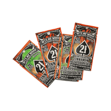 Load image into Gallery viewer, BiteMyWood Flavored Birchwood Toothpicks in Plastic Reusable Bag 21 qty 5 Flavors To Choose From