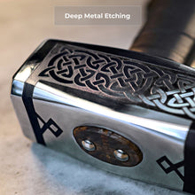 Load image into Gallery viewer, Slavic Svarog Nordic hammer