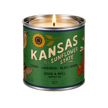 Load image into Gallery viewer, Kansas State Candle