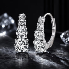 Load image into Gallery viewer, S925 Sterling Silver 0.50 Carat Moissanite Earrings for Women
