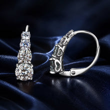 Load image into Gallery viewer, S925 Sterling Silver 0.50 Carat Moissanite Earrings for Women
