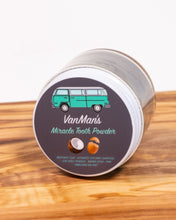 Load image into Gallery viewer, VanMan's Miracle Tooth Powder - Original Eggshell 2 oz