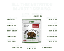 Load image into Gallery viewer, Bison Liver Crisps - 100% Grass-Fed/Finished