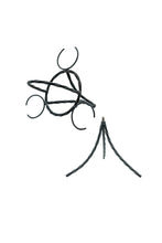 Load image into Gallery viewer, Drinking Horn Set (3) with Iron Stand