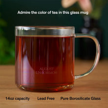 Load image into Gallery viewer, Glass Mug - Clear Elegance