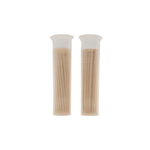 Load image into Gallery viewer, 36 Qty Unflavored Birchwood Toothpicks in Plastic Tubes
