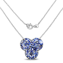 Load image into Gallery viewer, 2.72 Carat Genuine Tanzanite .925 Sterling Silver Pendant