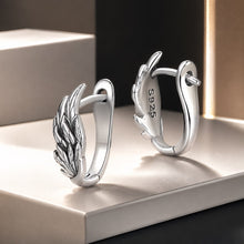 Load image into Gallery viewer, 925 Sterling Silver Earrings with Oxidized Finish, 1.3x0.5cm for Women