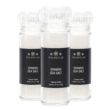 Load image into Gallery viewer, Spanish Sea Salt (Coarse Grain) with Grinder-3 Pack