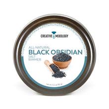 Load image into Gallery viewer, Black Obsidian Salt Cocktail Rimmer