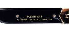 Load image into Gallery viewer, Philipp Plein Spp080 Plein Badge 23kt Gp Sunglasses
