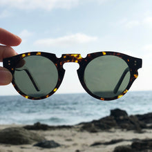 Load image into Gallery viewer, Tortoiseshell Polarized Round Edge Sunglass - Tisch