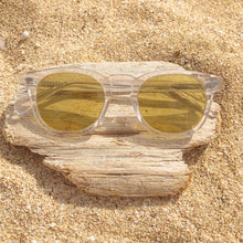 Load image into Gallery viewer, Clear Acetate Square Sunglass with Colored Lenses - Benson