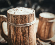 Load image into Gallery viewer, Wooden Tankard