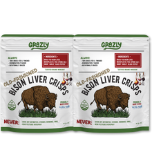 Load image into Gallery viewer, Bison Liver Crisps - 100% Grass-Fed/Finished