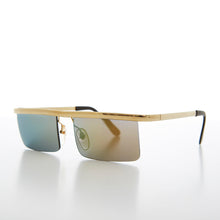 Load image into Gallery viewer, Futuristic Metal Rectangular Vintage Sunglass - Hans