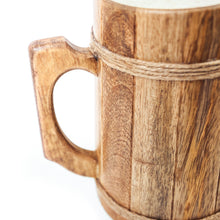 Load image into Gallery viewer, Wooden Tankard