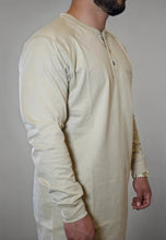 Load image into Gallery viewer, FR 3-Button Henley Shirt - Tan