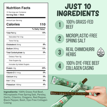 Load image into Gallery viewer, Chimichurri Beef Meat Sticks