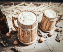 Load image into Gallery viewer, Wooden Tankard