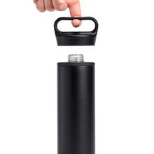 Load image into Gallery viewer, 20oz Wander Water Bottle - Black