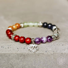 Load image into Gallery viewer, 7 Chakra Bracelet and Stones Set