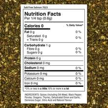 Load image into Gallery viewer, Salt Free Salmon Seafood Seasoning