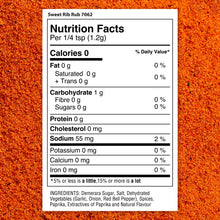 Load image into Gallery viewer, Sweet Rib Rub