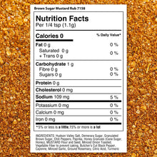 Load image into Gallery viewer, Brown Sugar Mustard Rub