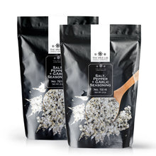 Load image into Gallery viewer, Salt, Pepper + Garlic Seasoning